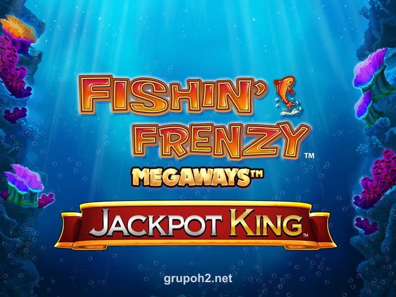 Imagem do jogo Fishin' Frenzy Megaways Jackpot King no h2 poker